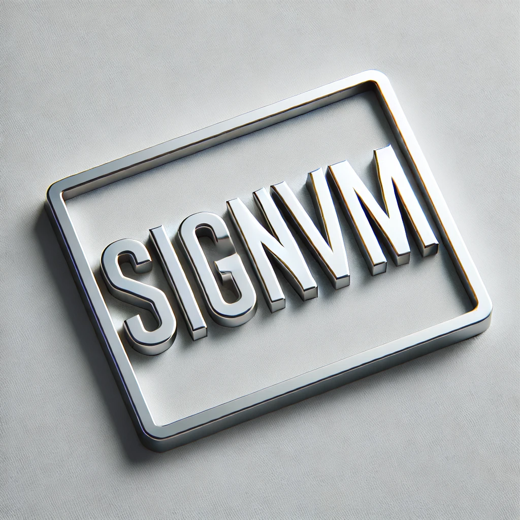 SIGNVM Logo